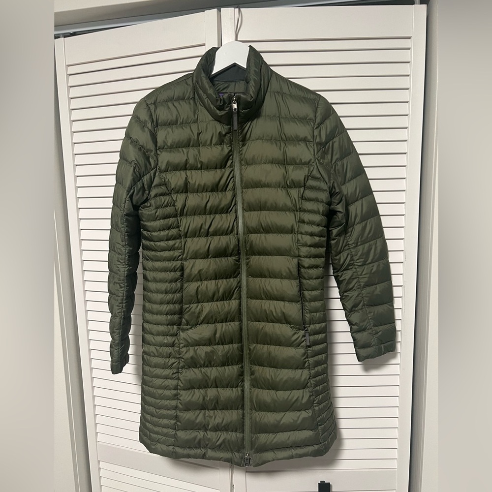 Women’s Patagonia puffer parka length